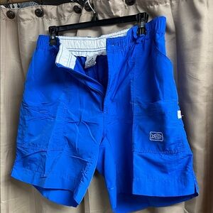 AFTCO Royal Blue Cargo Shorts